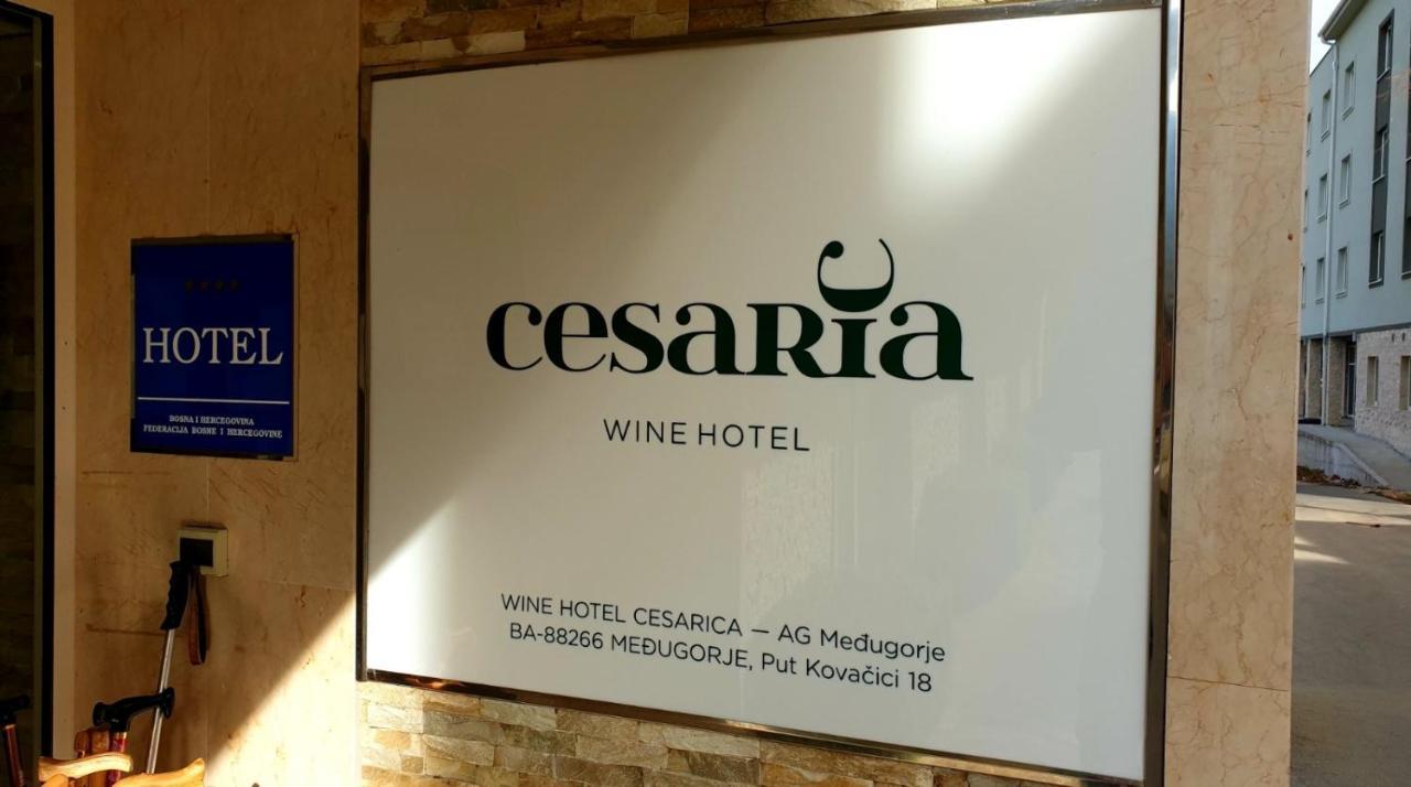 Wine Hotel Cesarica Međugorje Extérieur photo